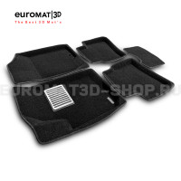 Текстильные 3D коврики Euromat3D Lux в салон для Kia Cerato (2010-2013) № EM3D-002722 Текстильные 3D коврики Euromat3D Lux в салон для Kia Cerato (2010-2013) № EM3D-002722
