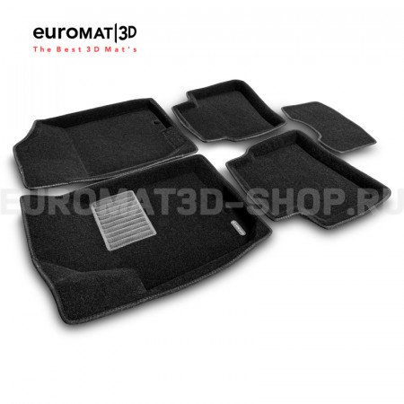Текстильные 3D коврики Euromat3D Business в салон для Kia Ceed (2006-2012) № EMC3D-002722 Текстильные 3D коврики Euromat3D Business в салон для Kia Ceed (2006-2012) № EMC3D-002722