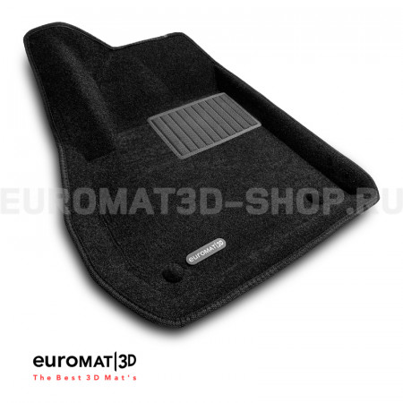 Текстильные 3D коврики Euromat3D Business в салон для Opel Zafira C (2012-) № EMC3D-003814