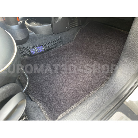 Текстильные 3D коврики Euromat3D Lux в салон для Mini Cooper Countryman (2010-2016) № EM3D-005600