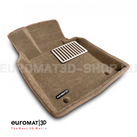 Текстильные 3D коврики Euromat3D Lux в салон для Toyota Camry XV70 (2018-2024) № EM3D-005101T Бежевые Текстильные 3D коврики Euromat3D Lux в салон для Toyota Camry XV70 (2018-2024) № EM3D-005101T Бежевые
