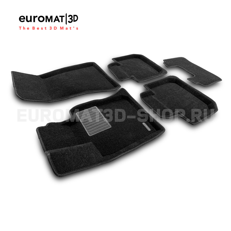 Текстильные 3D коврики Euromat3D Premium в салон для Bmw 6 GT (G32) (2017-) № EMPR3D-001207 Текстильные 3D коврики Euromat3D Premium в салон для Bmw 6 GT (G32) (2017-) № EMPR3D-001207