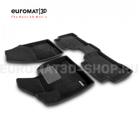 Текстильные 3D коврики Euromat3D Premium в салон для Hyundai Santa Fe (2013-2017) № EMPR3D-002723 Текстильные 3D коврики Euromat3D Premium в салон для Hyundai Santa Fe (2013-2017) № EMPR3D-002723