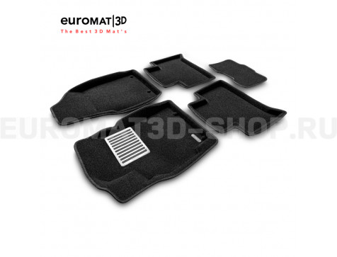 Текстильные 3D коврики Euromat3D Lux в салон для Geely Emgrand X7 (2018-) № EM3D-001401 Текстильные 3D коврики Euromat3D Lux в салон для Geely Emgrand X7 (2018-) № EM3D-001401