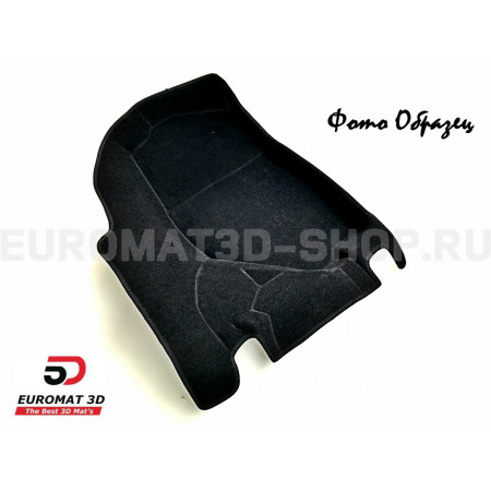 Текстильные 5D коврики с высоким бортом Euromat3D в салон для Kia Sorento (2009-2012) № EM5D-002930