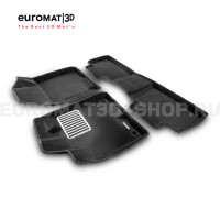 Текстильные 3D коврики Euromat3D Lux в салон для Gac GS8 (2016-2022) № EM3D-001432 Текстильные 3D коврики Euromat3D Lux в салон для Gac GS8 (2016-2022) № EM3D-001432