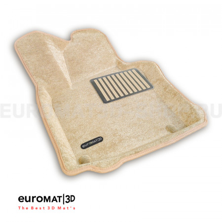 Текстильные 3D коврики Euromat3D Lux в салон для Skoda Octavia A5 (2004-2012) № EM3D-004502T Бежевые Текстильные 3D коврики Euromat3D Lux в салон для Skoda Octavia A5 (2004-2012) № EM3D-004502T Бежевые
