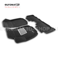 Текстильные 3D коврики Euromat3D Lux в салон для Chevrolet Equinox (2017-) № EM3D-001509