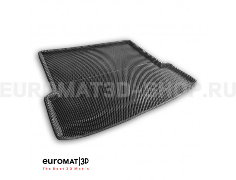 3D EVA коврик в багажник Euromat3D для Jetour X90 PLUS (2023-) № EMT3DEVA-000021